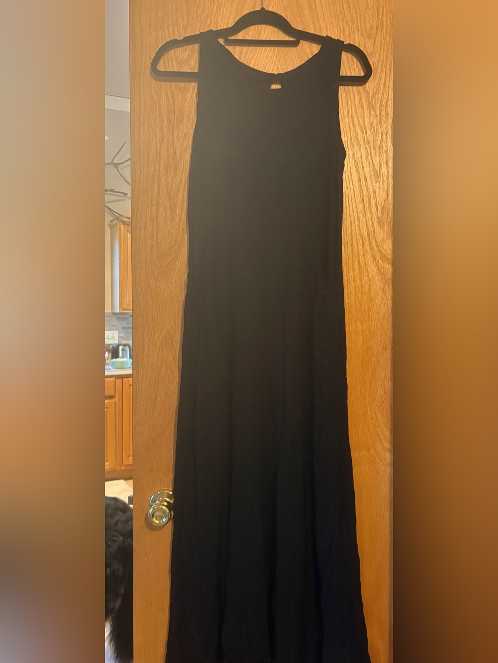 HALARA Black Maxi Dress